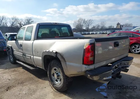 2004 Chevrolet Silverado 1500 from USA, damaged, VIN 1GCEC19T34Z207225